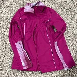 Fitted Under Armour zip-up jacket
